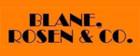 Logo of Blane, Rosen & Co