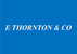 E Thornton and Co logo