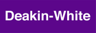 Logo of Deakin White