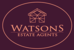 Watsons Estate Agents logo