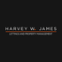 Harvey W James logo