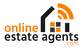 Online estate agents.com logo