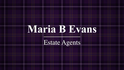 Logo of Maria B Evans Estate Agents