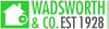 Wadsworth & Co Est 1928 logo