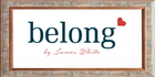 Logo of Belong, by James White