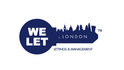 WE LET LONDON logo