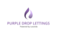Purple Drop Lettings logo