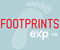 Footprints, Powered by eXp UK logo