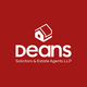 Deans Solicitors and Estate Agents LLP