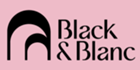 Black & Blanc logo