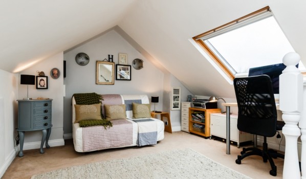 Loft conversion in Bristol.