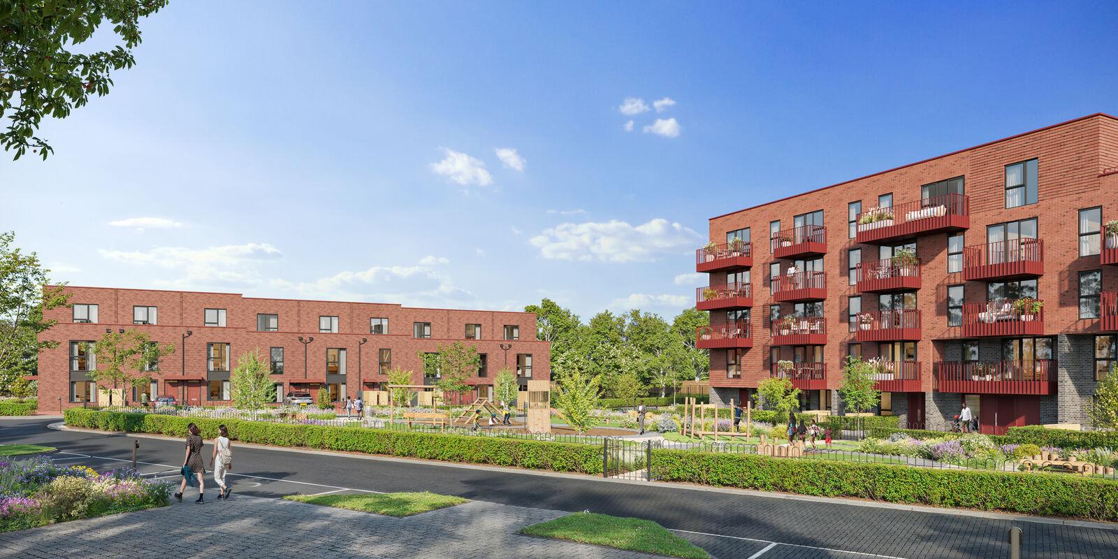 Parkside Triangle development 2 of 3