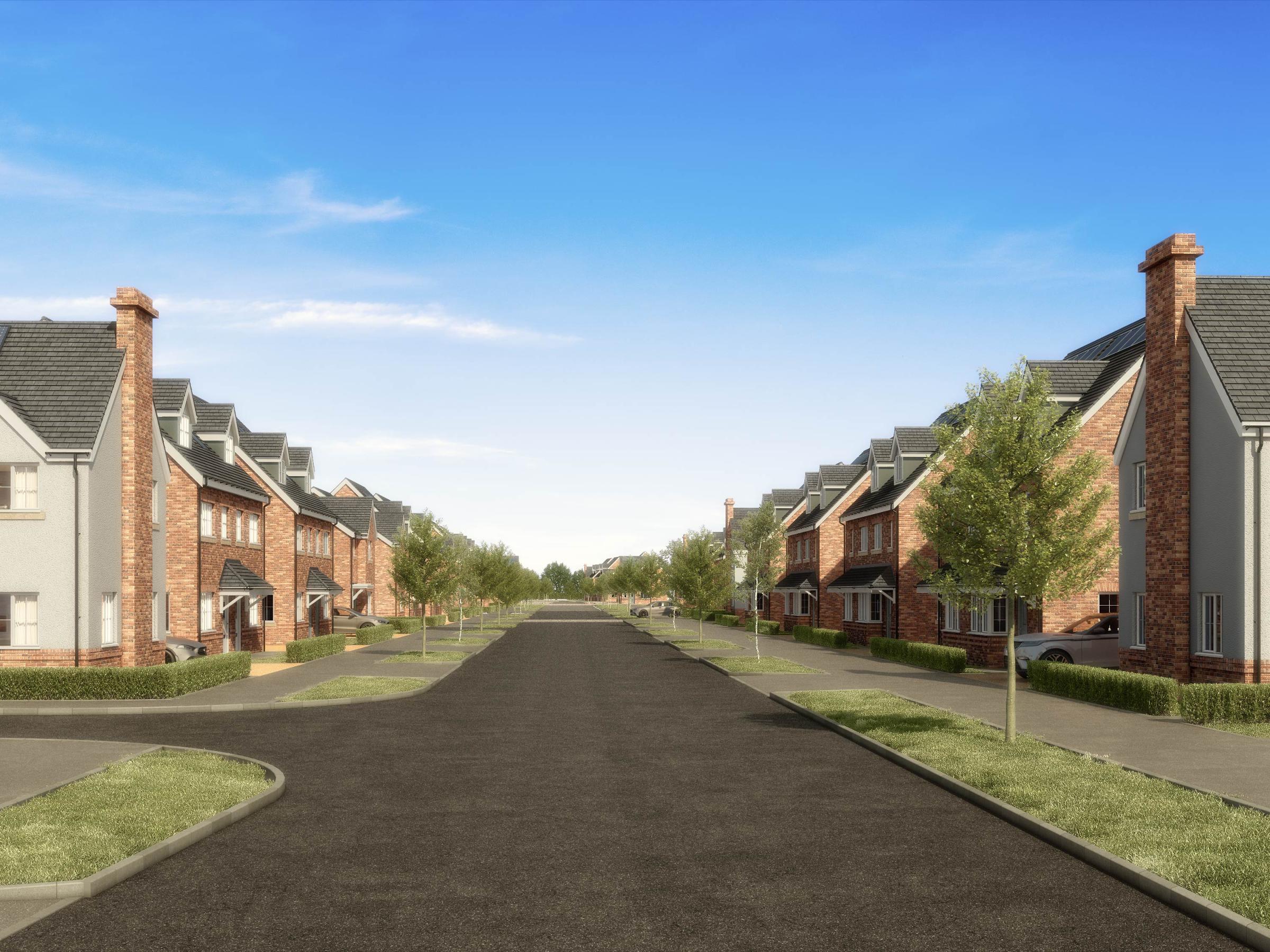 The Woodlands at Halsnead Garden Village development 2 of 2
