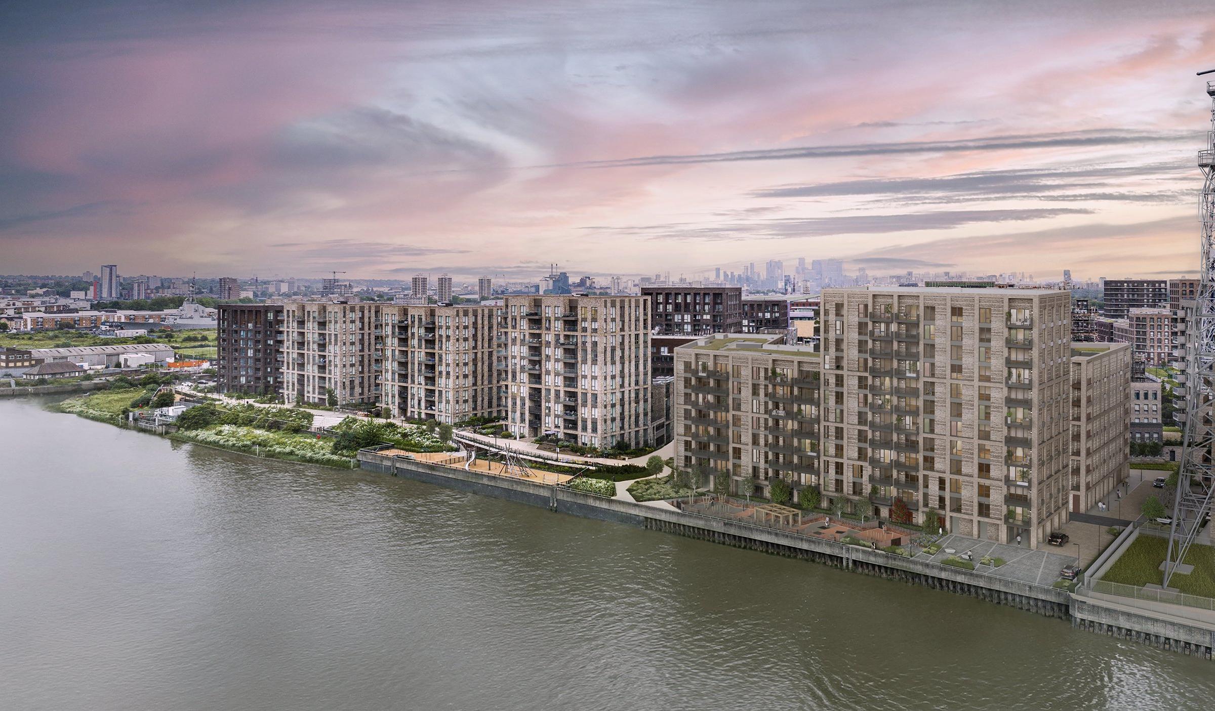 Royal Albert Wharf development 1 of 3