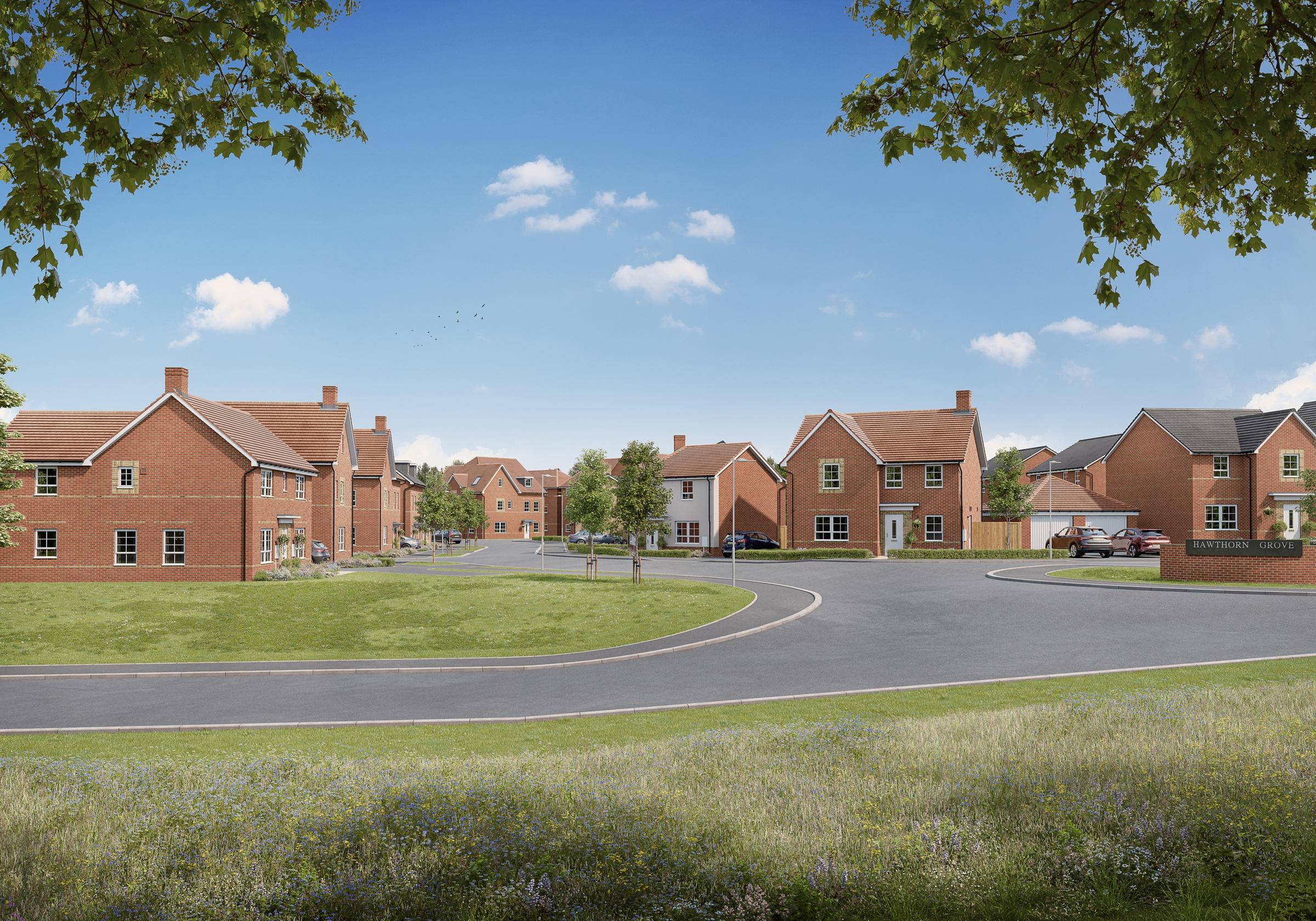 Barratt Homes- Hawthorn Grove development 2 of 3