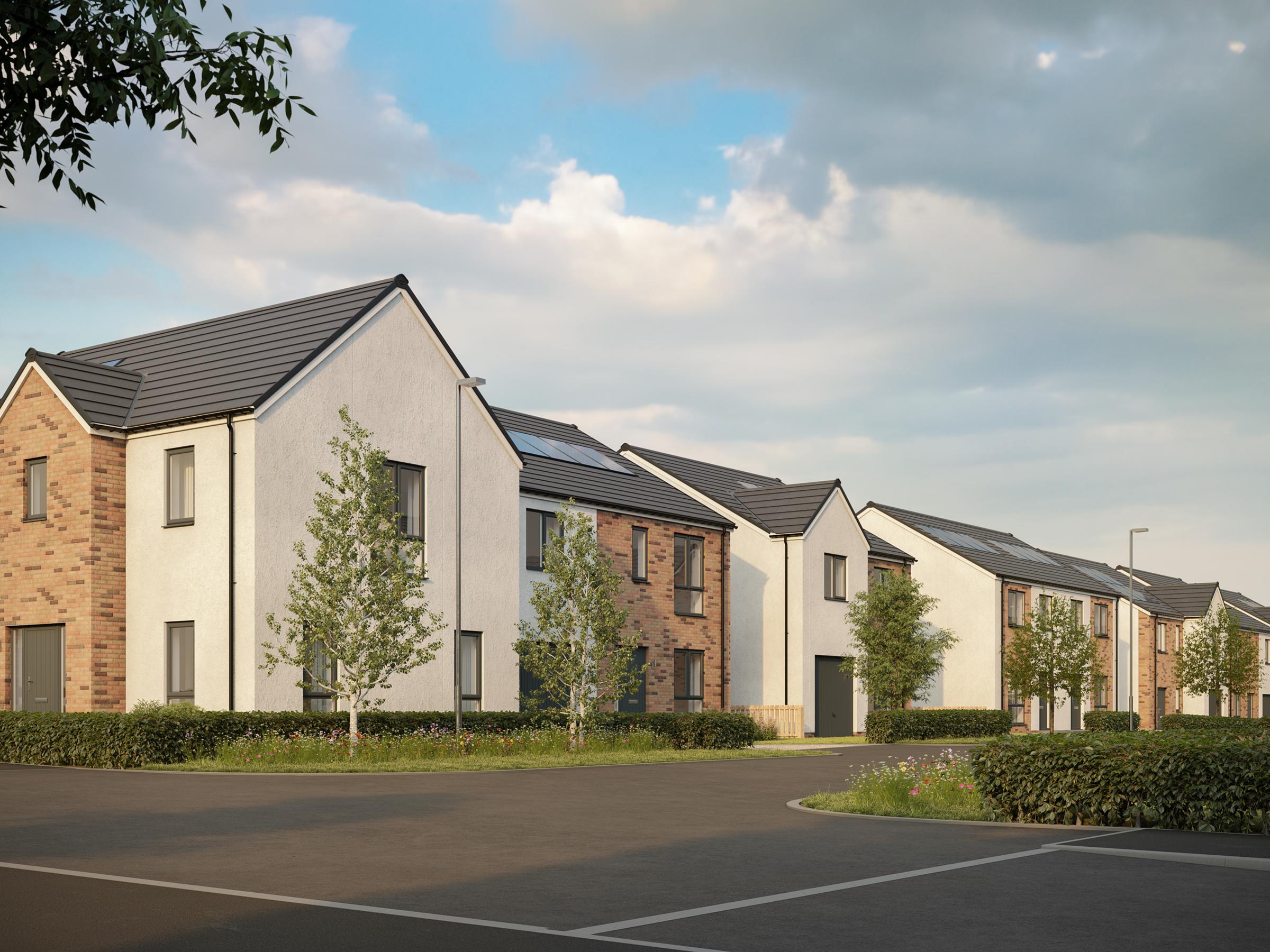 Scotia Homes Ltd -Aberfell development 1 of 2